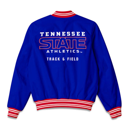 TN State - NCAA Men's Track & Field : Tomontae Morrell - Bomber Jacket-1
