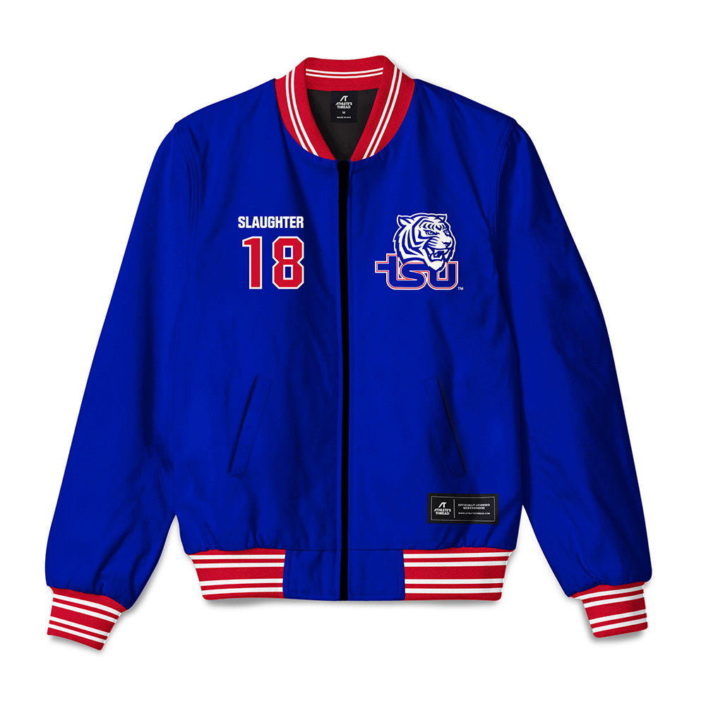 TN State - NCAA Football : Devaughn Slaughter - Bomber Jacket-0