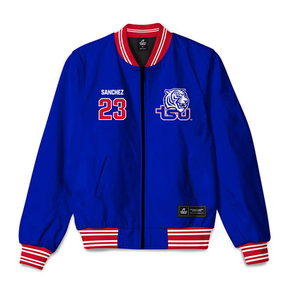 TN State - NCAA Women's Basketball : Sadie Sanchez - Bomber Jacket-0