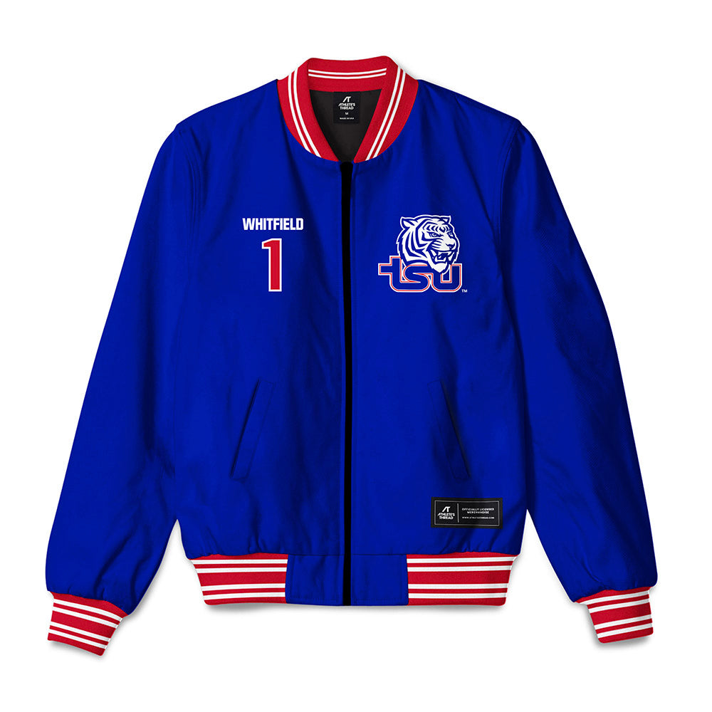 TN State - NCAA Women's Basketball : XaiOnna Whitfield - Bomber Jacket-0