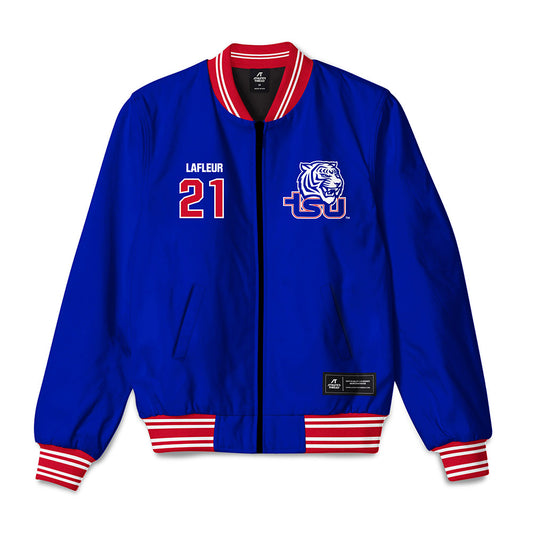 TN State - NCAA Men's Basketball : Jean Yvens Lafleur - Bomber Jacket-0