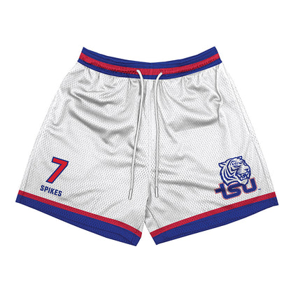 TN State - NCAA Men's Basketball : Jabrion Spikes - Shorts-0