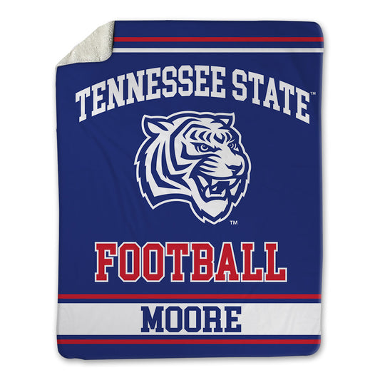 TN State - NCAA Football : Johnothan Moore - Blanket-0
