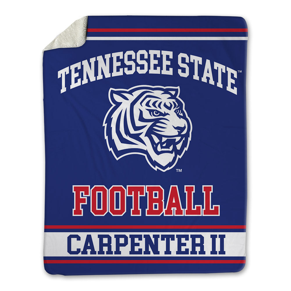 TN State - NCAA Football : Terence Carpenter II - Blanket-0