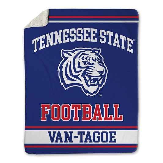 TN State - NCAA Football : Joel Van-Tagoe - Blanket-0
