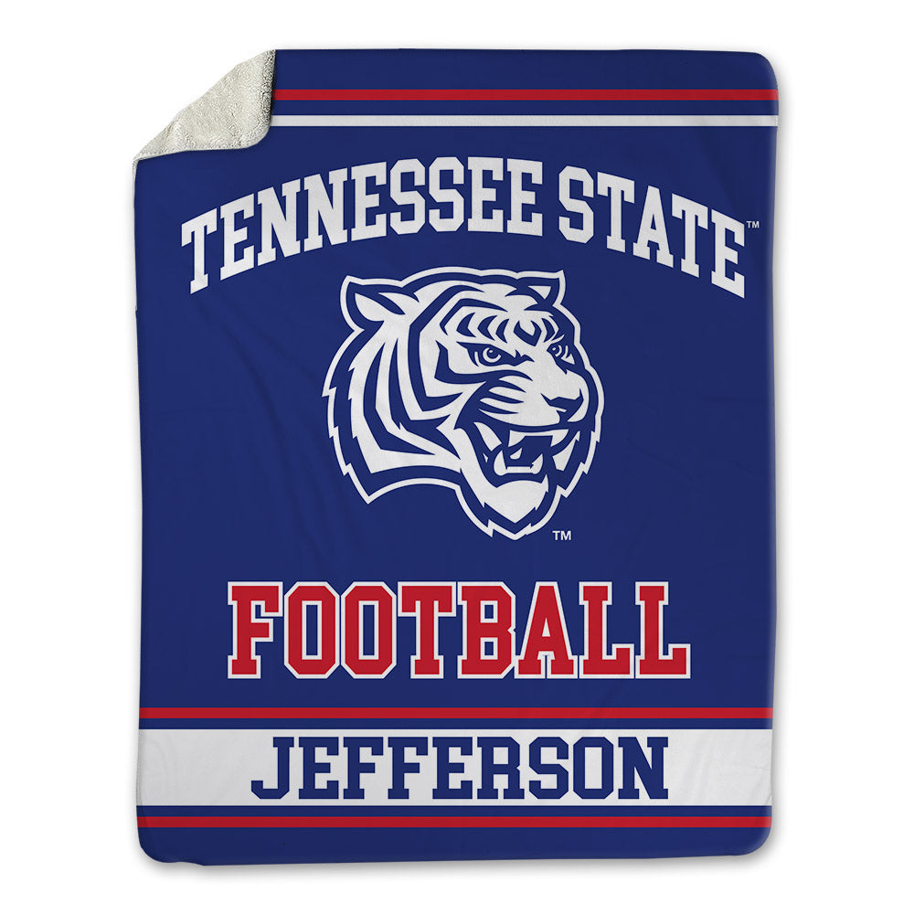 TN State - NCAA Football : Taeshawn Jefferson - Blanket-0