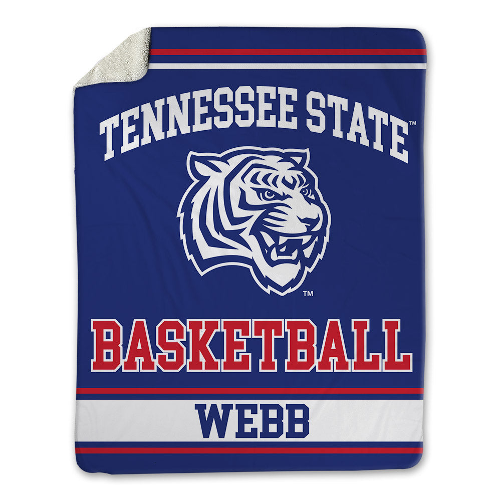 TN State - NCAA Women's Basketball : Aaniya Webb - Blanket-0
