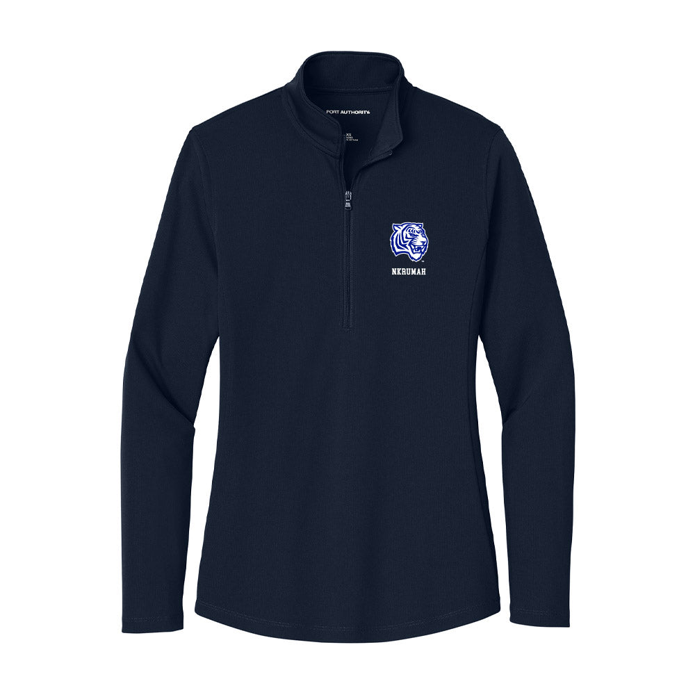 TN State - NCAA Men's Basketball : Aaron Nkrumah - Women's Lightweight Quarter Zip Jacket-0