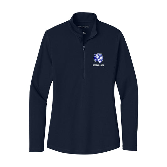 TN State - NCAA Men's Basketball : Maddux Bodenhamer - Women's Lightweight Quarter Zip Jacket-0