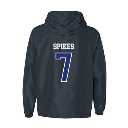 TN State - NCAA Men's Basketball : Jabrion Spikes - Windbreaker-1