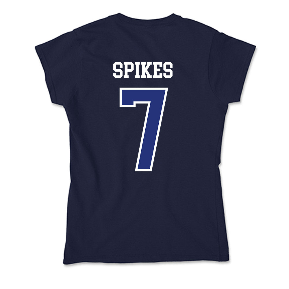 TN State - NCAA Men's Basketball : Jabrion Spikes - Soft Style Women’s T-Shirt-1