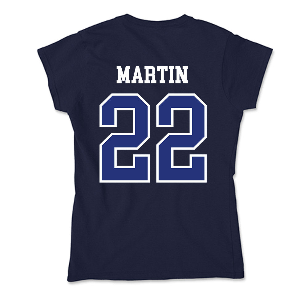 TN State - NCAA Women's Basketball : Erin Martin - Soft Style Women’s T-Shirt-1