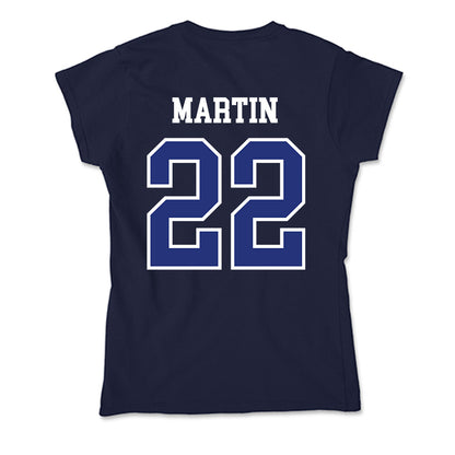 TN State - NCAA Women's Basketball : Erin Martin - Soft Style Women’s T-Shirt-1