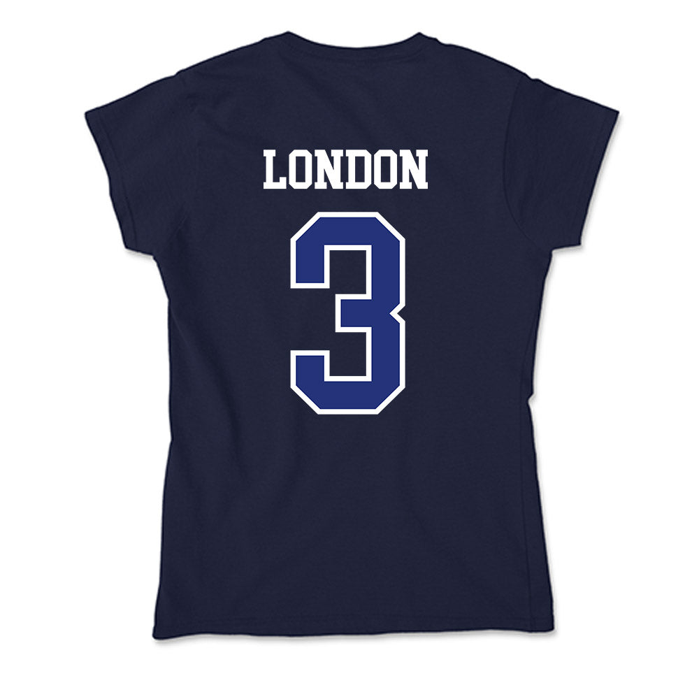 TN State - NCAA Men's Basketball : Khalil London - Soft Style Women’s T-Shirt-1