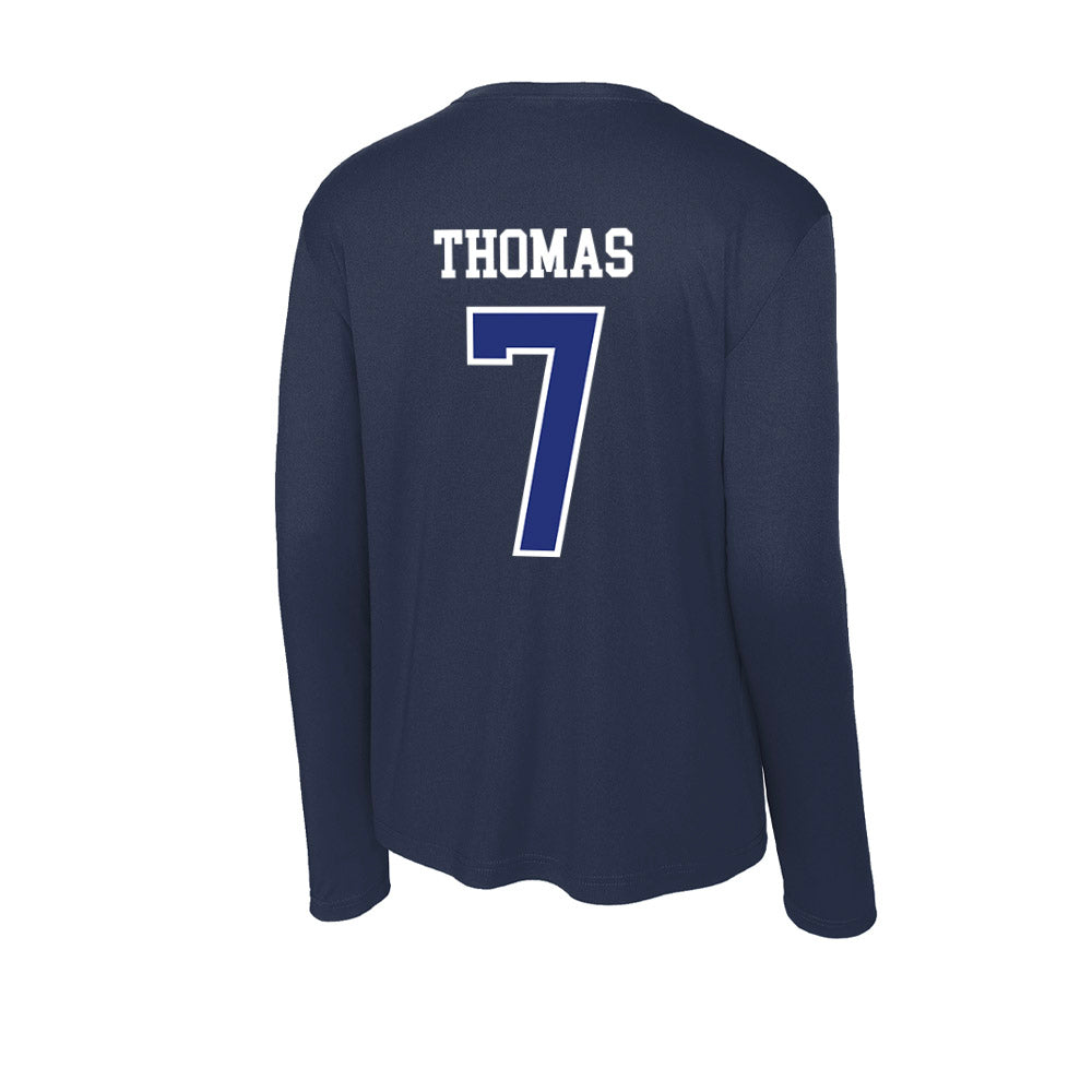 TN State - NCAA Women's Basketball : Icesis Thomas - Activewear Long Sleeve T-Shirt-1