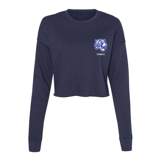 TN State - NCAA Women's Tennis : Julie Tungamirai - Women's Cropped Crew Fleece-0
