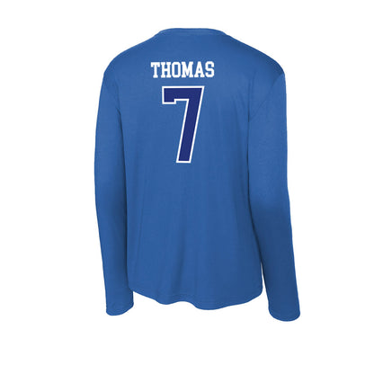 TN State - NCAA Women's Basketball : Icesis Thomas - Classic Shersey Activewear Long Sleeve T-Shirt-1