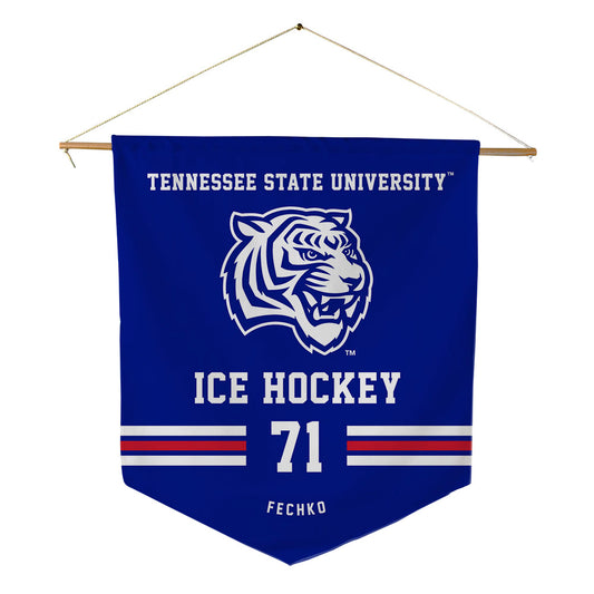 TN State - NCAA Men's Ice Hockey : Marcus Fechko - Pennant - 18" x 21"-0
