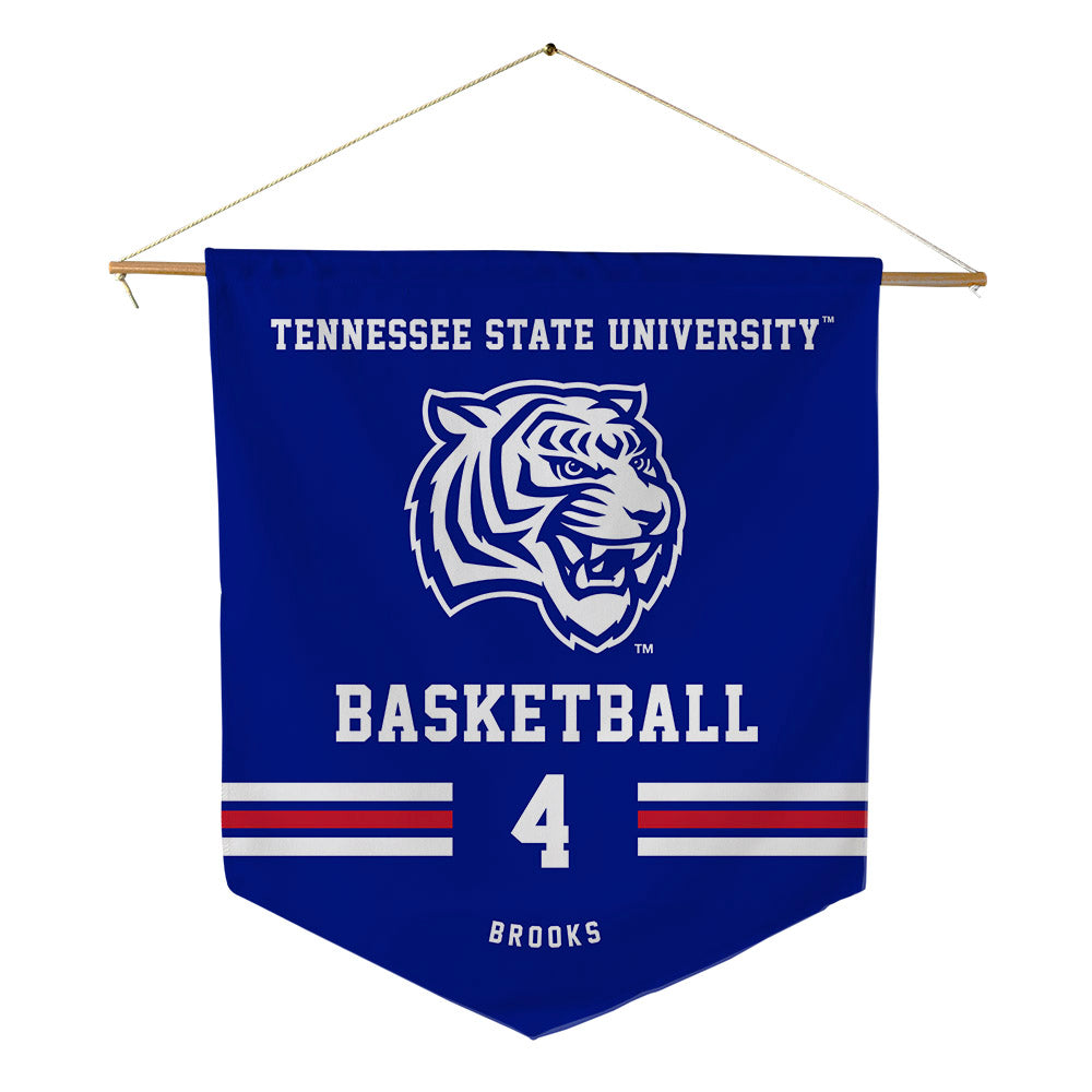 TN State - NCAA Men's Basketball : JC Brooks - Pennant - 18" x 21"-0