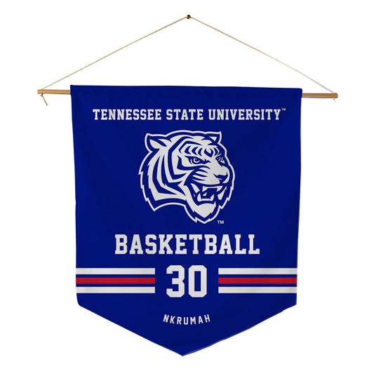 TN State - NCAA Men's Basketball : Aaron Nkrumah - Pennant - 18" x 21"-0