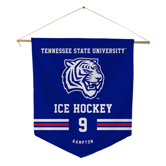 TN State - NCAA Men's Ice Hockey : Greye Rampton - Pennant - 18" x 21"-0