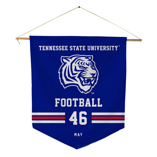 TN State - NCAA Football : Coby May - Pennant - 18" x 21"-0