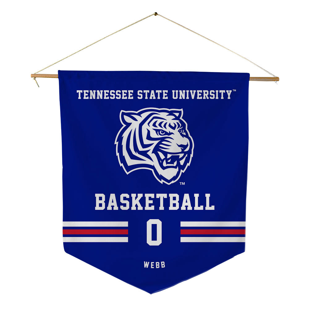 TN State - NCAA Women's Basketball : Aaniya Webb - Pennant - 18" x 21"-0