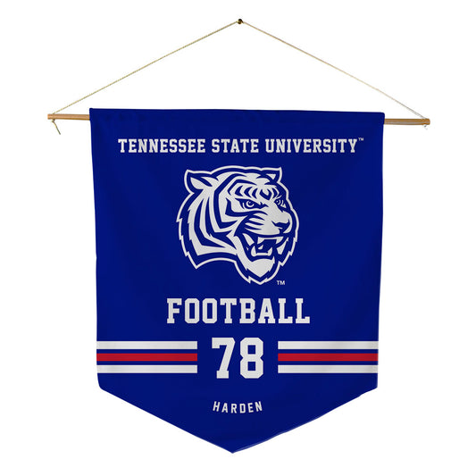 TN State - NCAA Football : Parker Harden - Pennant - 18" x 21"-0