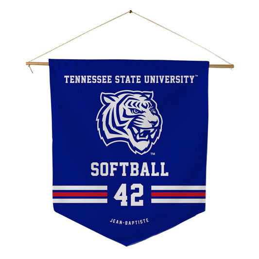 TN State - NCAA Softball : Kailyn Jean-Baptiste - Pennant - 18" x 21"-0