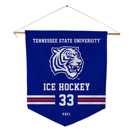 TN State - NCAA Men's Ice Hockey : Xavier Abel - Pennant - 18" x 21"-0