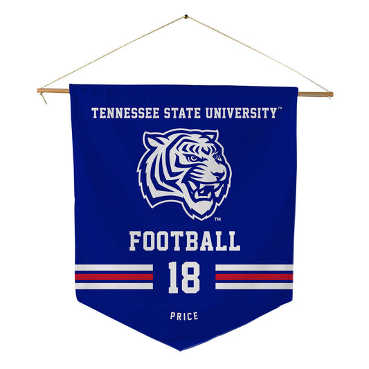 TN State - NCAA Football : Jaylon Price - Pennant - 18" x 21"-0