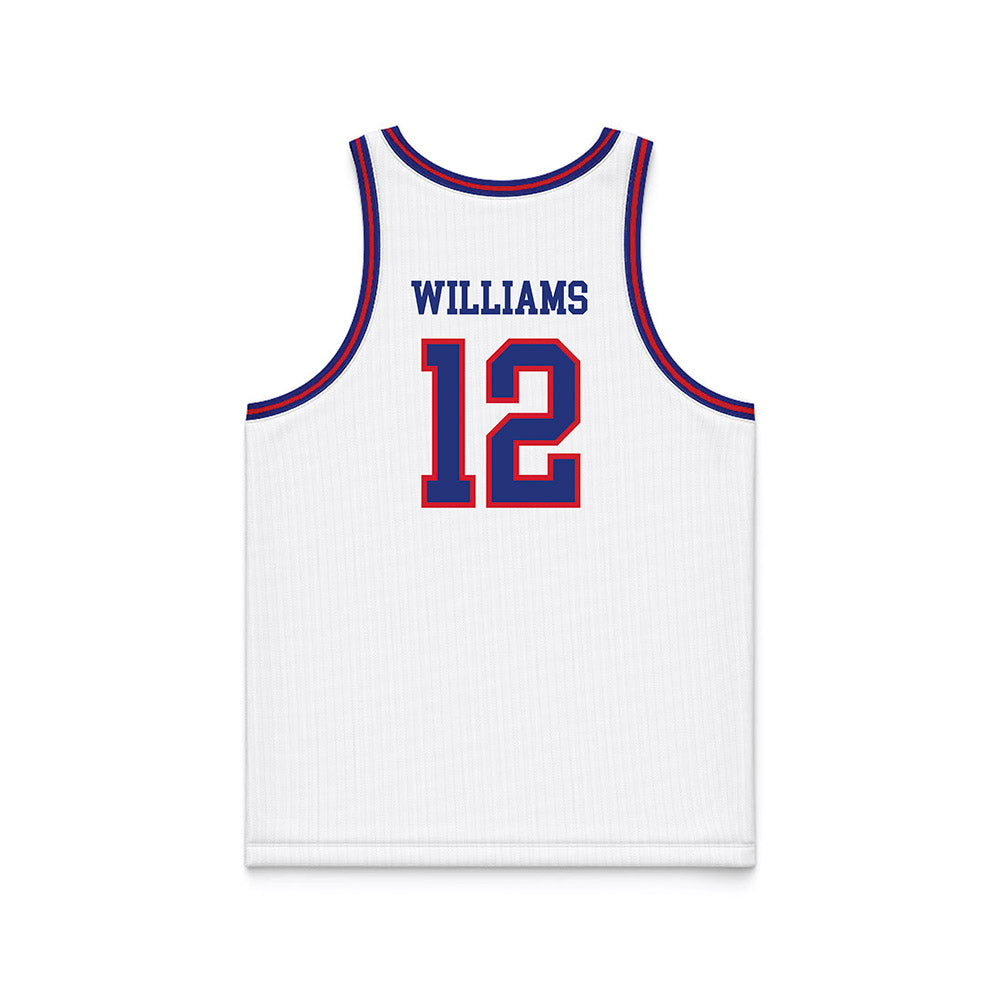 TN State - NCAA Men's Basketball : Carlous Williams - White Basketball Jersey-1