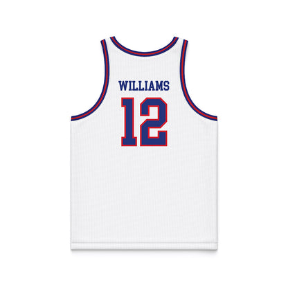 TN State - NCAA Men's Basketball : Carlous Williams - White Basketball Jersey-1