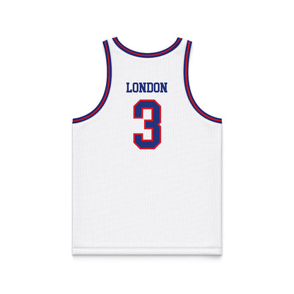TN State - NCAA Men's Basketball : Khalil London - White Basketball Jersey-1