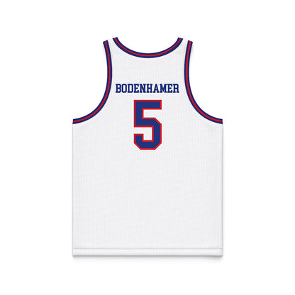 TN State - NCAA Men's Basketball : Maddux Bodenhamer - White Basketball Jersey-1