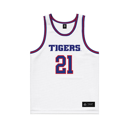 TN State - NCAA Men's Basketball : Jean Yvens Lafleur - White Basketball Jersey-0