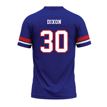 TN State - NCAA Football : Dominique Dixon - Blue Premium Football Jersey-1