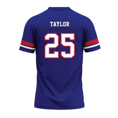TN State - NCAA Football : Sammy Taylor - Blue Premium Football Jersey-1