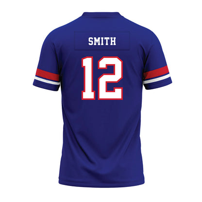 TN State - NCAA Football : Darius Smith - Blue Premium Football Jersey-1