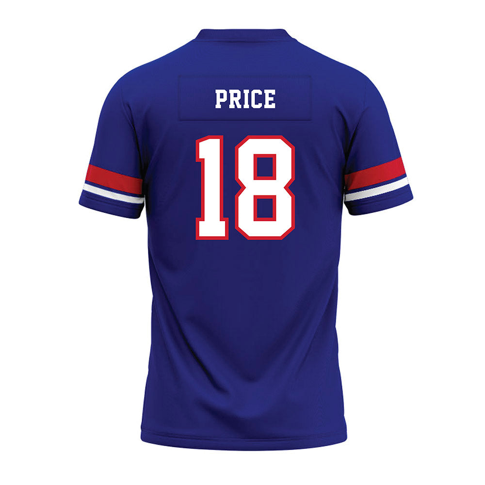 TN State - NCAA Football : Jaylon Price - Blue Premium Football Jersey-1