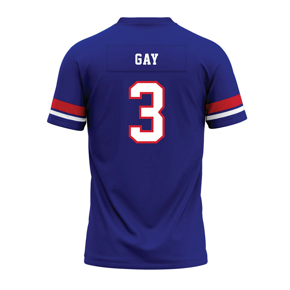 TN State - NCAA Football : Micah Gay - Blue Premium Football Jersey-1