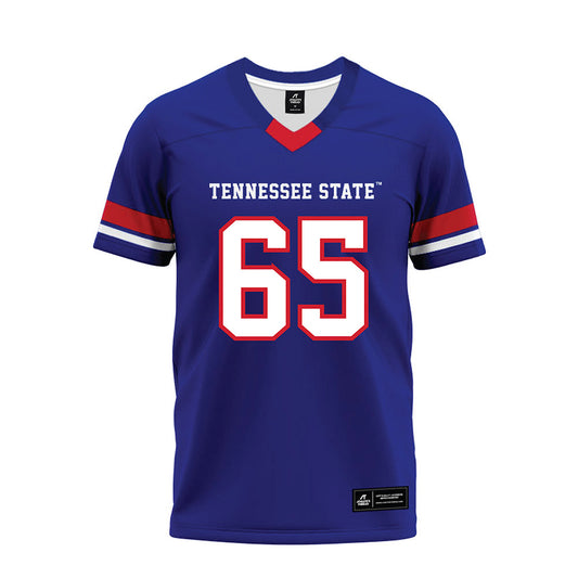 TN State - NCAA Football : Veguer Jean-Jumeau - Blue Premium Football Jersey-0