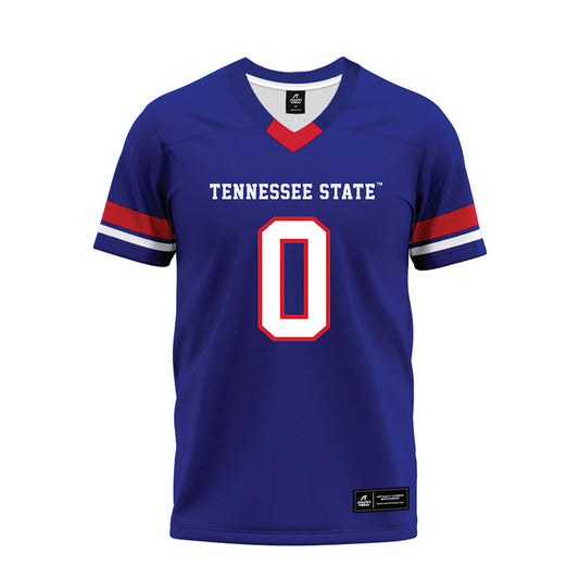 TN State - NCAA Football : Braelen Perry - Blue Premium Football Jersey-0