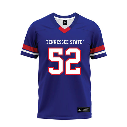 TN State - NCAA Football : Bryce Gray - Blue Premium Football Jersey-0