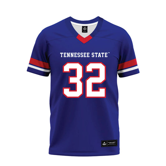 TN State - NCAA Football : Jayden Coleman - Blue Premium Football Jersey-0