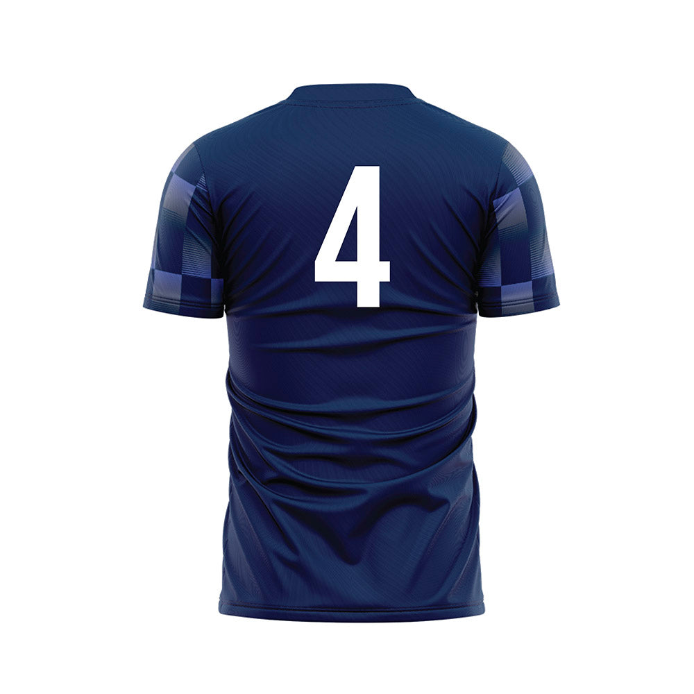 MSMU - NCAA Men's Soccer : Maksymilian Czyz - Blue Soccer Jersey-1