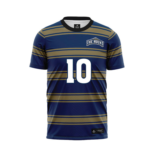 MSMU - NCAA Women's Soccer : Ines Gama Ferreira - Stripe Soccer Jersey-0