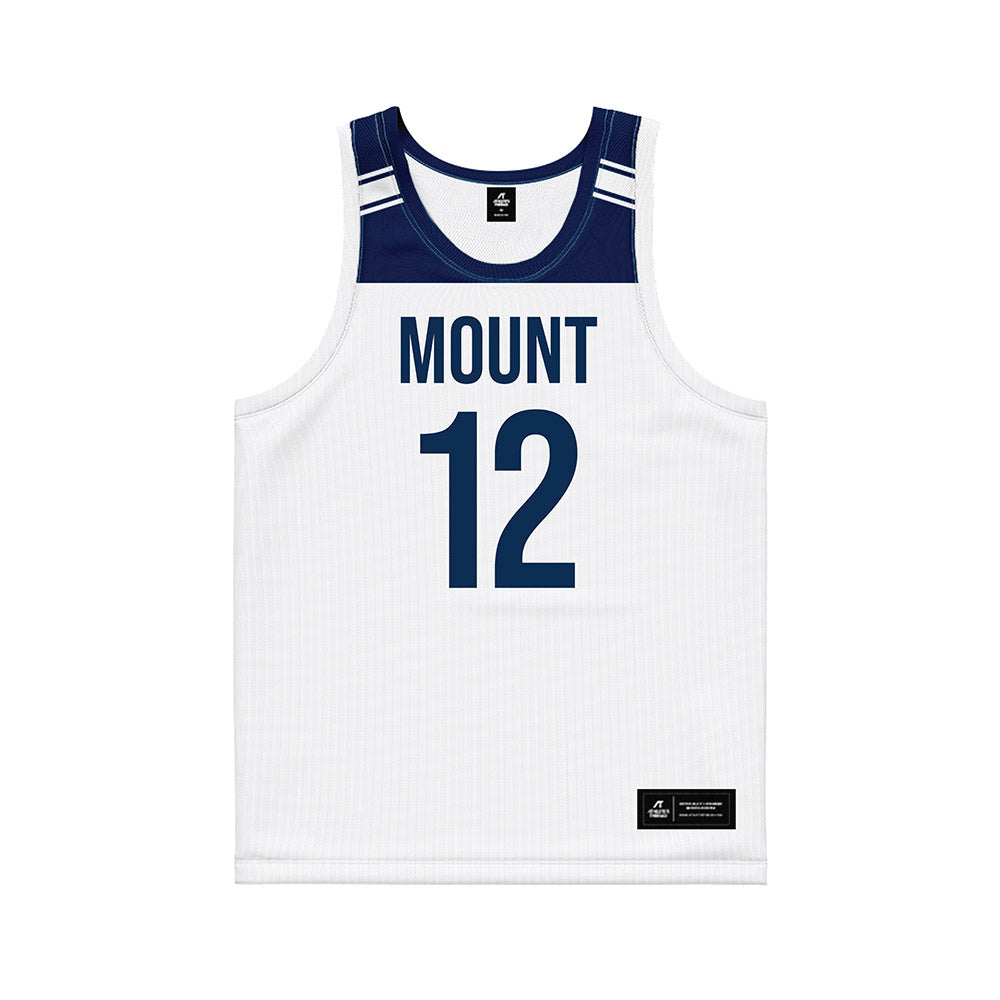 MSMU - NCAA Women's Basketball : Giana Hoddinott - White Basketball Jersey-0