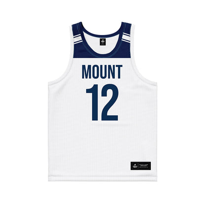 MSMU - NCAA Women's Basketball : Giana Hoddinott - White Basketball Jersey-0
