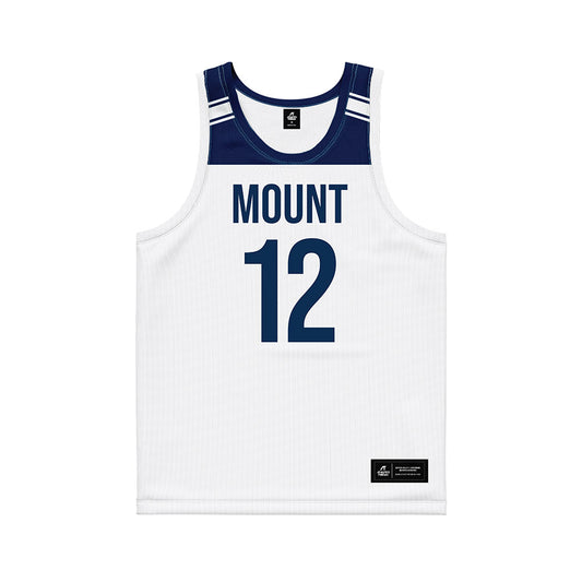 MSMU - NCAA Women's Basketball : Giana Hoddinott - White Basketball Jersey-0